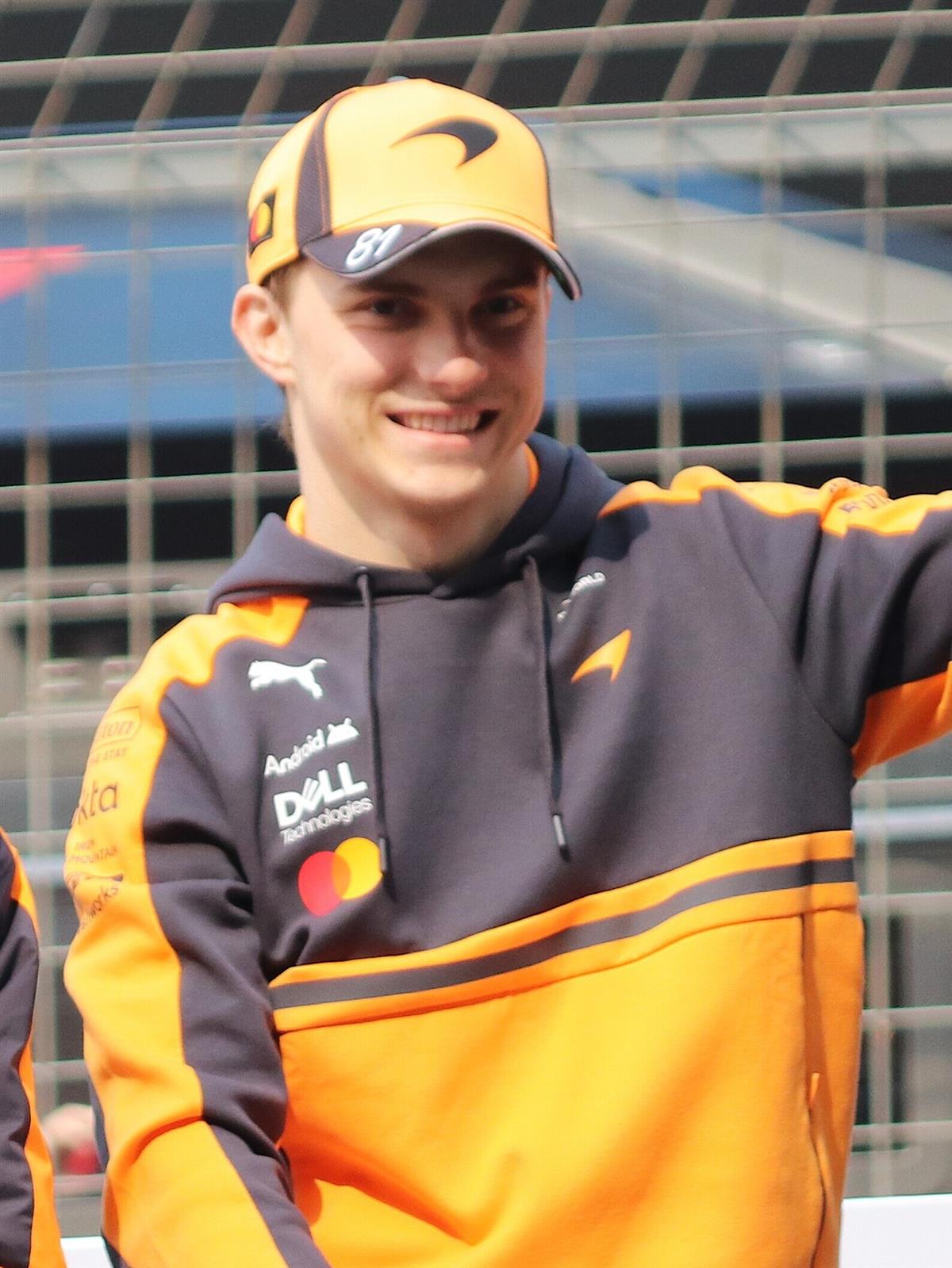 Oscar Piastri Driving McLaren MCL38 with Low Drag Rear Wing